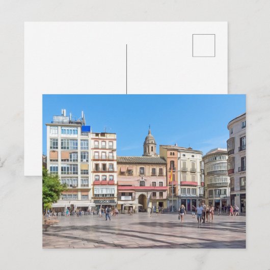 マラガ。#3   ポストカード (正面/裏面)