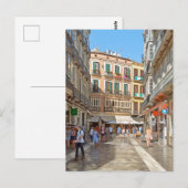 マラガ。#5   ポストカード (正面/裏面)