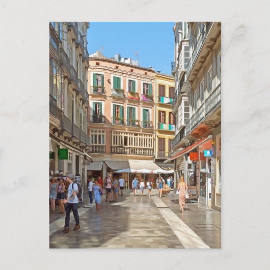 マラガ。#5   ポストカード (正面)