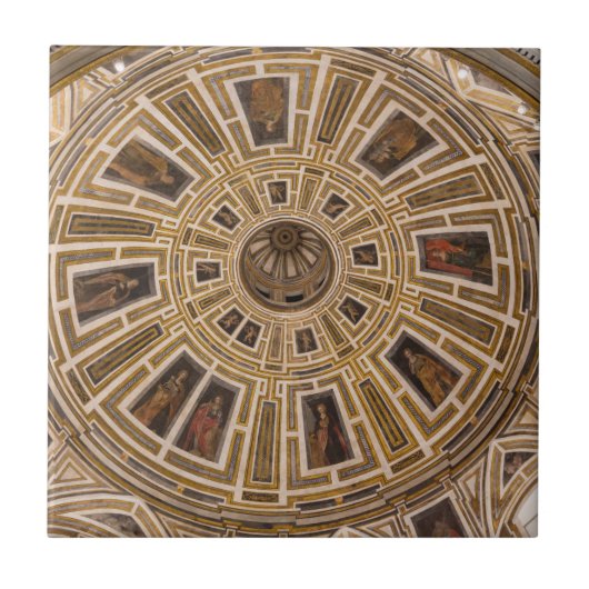 マラガ、Santo Cristo de la Salud Church タイル (正面)