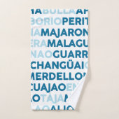 マラギータ バスタオルセット (ハンドタオル)