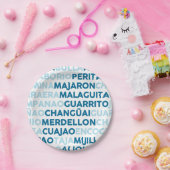 マラギータ ペーパープレート (パーティー)