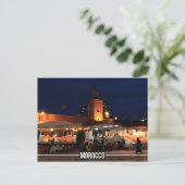 マラケシュのメディナ – Marrakesh Souks,モロッコ ポストカード (スタンド正面)
