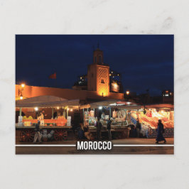 マラケシュのメディナ – Marrakesh Souks，モロッコ ポストカード