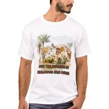 マラケシュの影さえも温かい Tシャツ