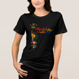 マラケシュの輝き - 華やかなモロッコのアートTシャツ トライブレンドＴシャツ