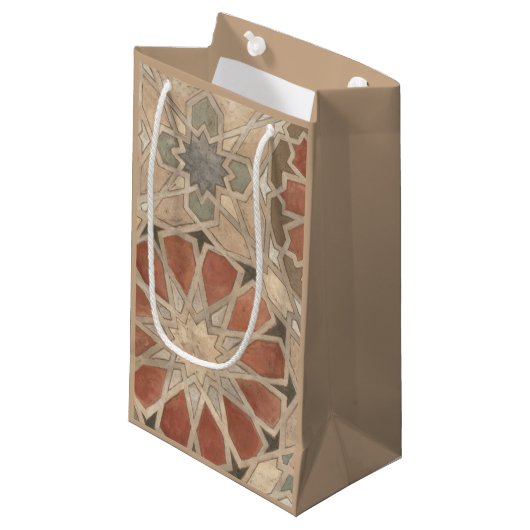 マラケシュの非装飾されたデザインI スモールペーパーバッグ (正面アングル)
