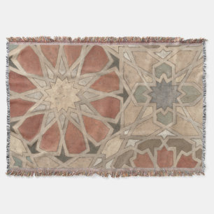 マラケシュの非装飾されたデザインI スローブランケット