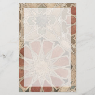 マラケシュの非装飾されたデザインI 便箋