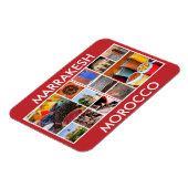 マラケシュの風景 マグネット (左側)