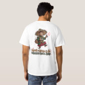 マラケシュのDjemaa El-Fna広場のグルーブ Tシャツ (裏面フル)
