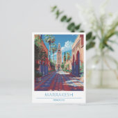 マラケシュモロッコ旅行 ポストカード (スタンド正面)