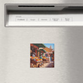 マラケシュモロッコ旅行 マグネット (インサイチュ (食洗機))