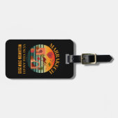 マラケシュヴェニヴィディアマービモロッコファミリーバケーション ラゲッジタグ (正面横)