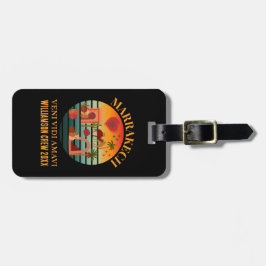 マラケシュヴェニヴィディアマービモロッコファミリーバケーション ラゲッジタグ