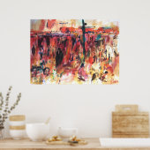 マラケシュ市場 ポスター (キッチン)