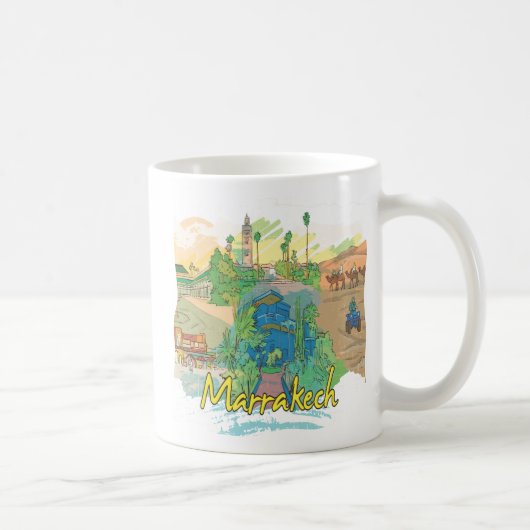 マラケシュ コーヒーマグカップ (右)