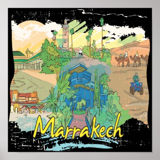 マラケシュ ポスター (正面)