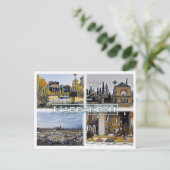 マラケシュ – マロッコ – モザイク –  ポストカード (スタンド正面)