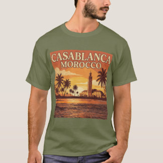 マラケシュ メディナ ヴィンテージ Tシャツ