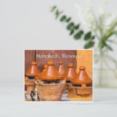 マラケシュ モロッコからご挨拶 ポストカード (スタンド正面)