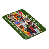 マラケシュ・モロッコの挨拶 マグネット (右側)