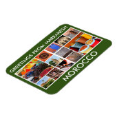 マラケシュ・モロッコの挨拶 マグネット (左側)