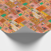 マラケシュ-モロッコ ラッピングペーパー (角)