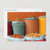 マラケチスパイスカラー ポストカード (正面/裏面)