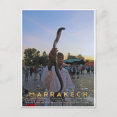 マラケチメ素晴らしディナスネークシャーマー ポストカード (正面)