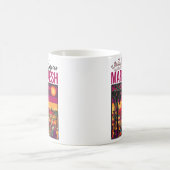 マラケチモロッコスークツーリズム旅行土産 コーヒーマグカップ (中央)