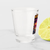 マラケチモロッコスークツーリズム旅行土産 ショットグラス (左)