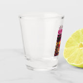 マラケチモロッコスークツーリズム旅行土産 ショットグラス (左)