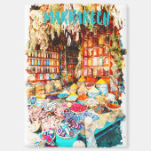 マラケチモロッコ市場バザール マグネット (正面)