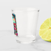 マラケチモロッコ猫旅行観光土産 ショットグラス (右)