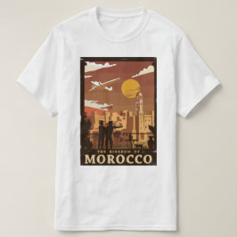 マラケチモロッコ王国 Tシャツ
