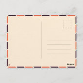 マラケチモロッコ観光旅行お土産 ポストカード (裏面)