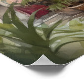 マラケチリヤドモロ絵画コロッコアートプリントポスター ポスター (角)