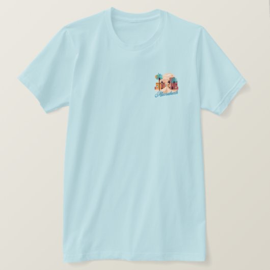 マラケチヴィーベパステルカラー Tシャツ (デザイン正面)