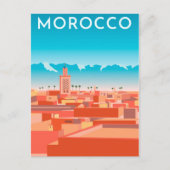 マラケモダンシュ旅行 ポストカード (正面)