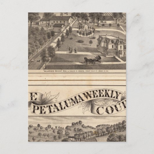 マラコメスランチョ ポストカード (正面)