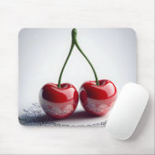マラスキーノさくらんぼオンレース マウスパッド (マウス)