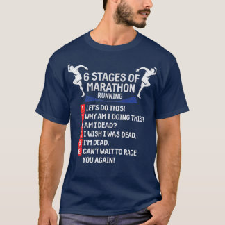 マラソおもしろいンランニングズのユーモアランナー Tシャツ