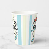 マラソおもしろいン26.2 ©ランナー紙カップ 紙コップ (右)