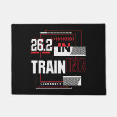 マラソランニングンの抽象芸術- 26.2 ドアマット (正面)