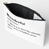 マラソンおもしろいランナー走の彼女のためのスポーツ アクセサリーポーチ (見開き)