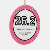 マラソンのオーナメント セラミックオーナメント (右)