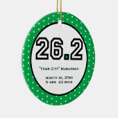 マラソンのオーナメント セラミックオーナメント (右)