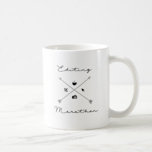 マラソンのマグの編集 コーヒーマグカップ