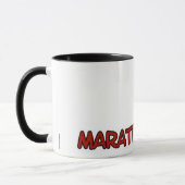 マラソンの人のマグ マグカップ (左)